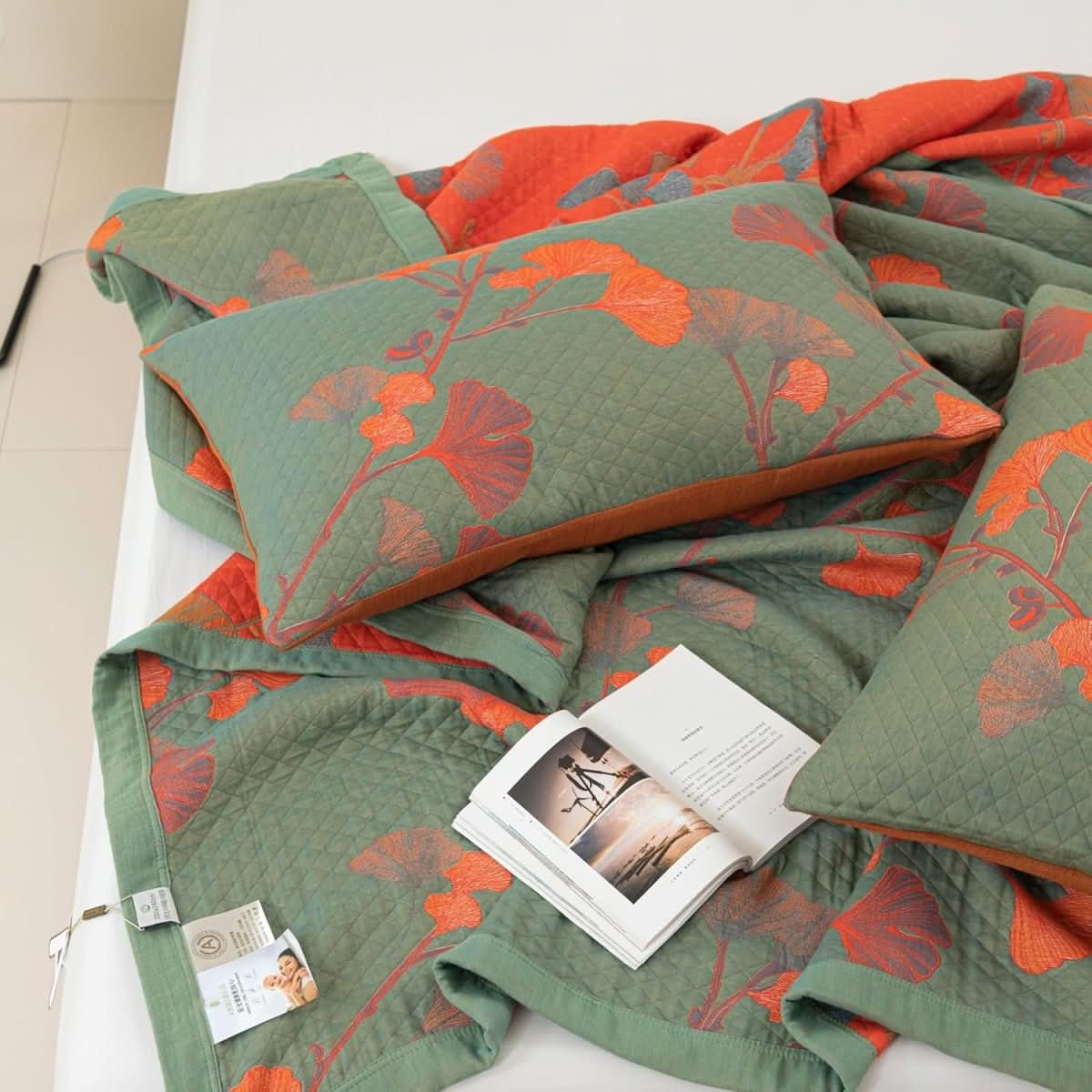 Botanical Cotton Quilt Set - LuxeNest
