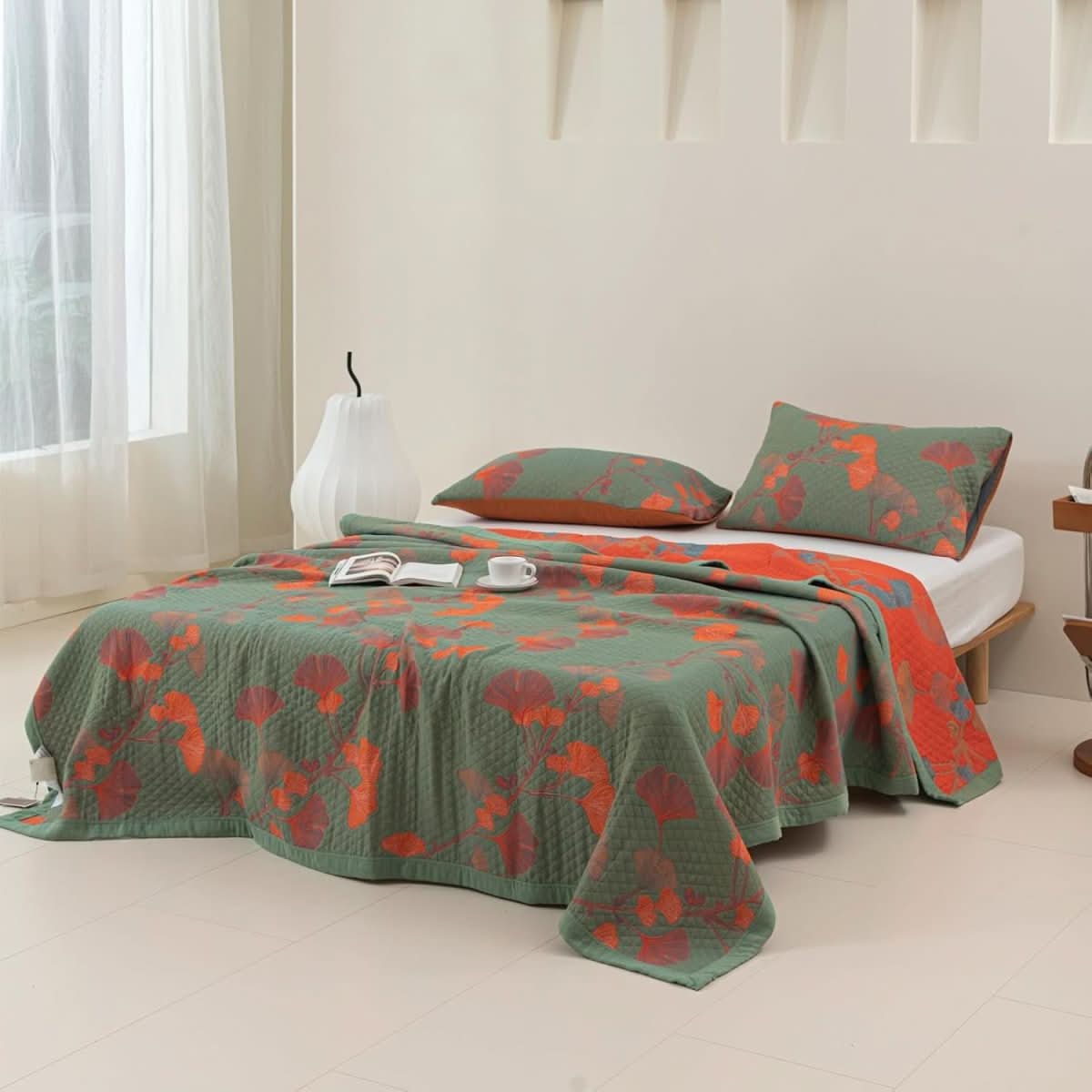 Botanical Cotton Quilt Set - LuxeNest