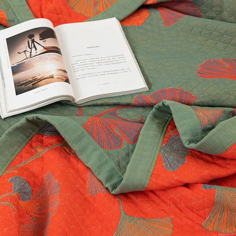 Botanical Cotton Quilt Set - LuxeNest
