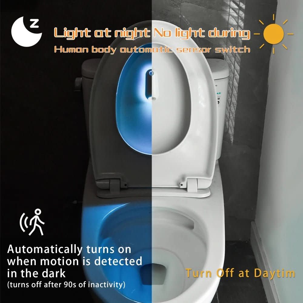 GlowBowl Motion Sensor Toilet Light - LumaGlow
