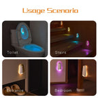 GlowBowl Motion Sensor Toilet Light - LumaGlow