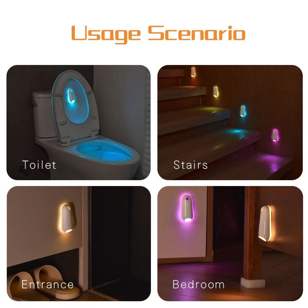 GlowBowl Motion Sensor Toilet Light - LumaGlow
