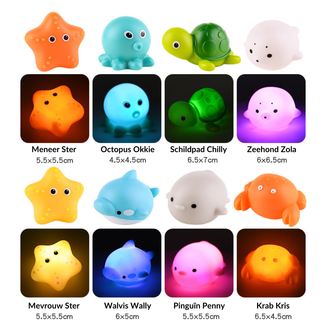 Sparkling Bath Friends Set - AquaJoy