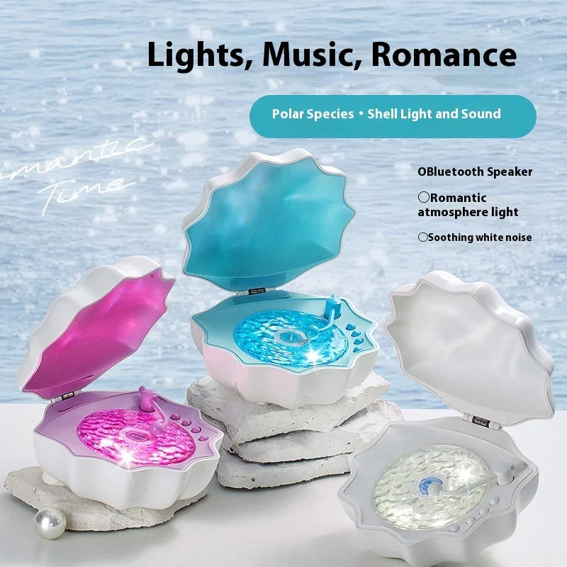 WaveSound™ - Vinyl Wave Bluetooth Speaker with Deep Bass