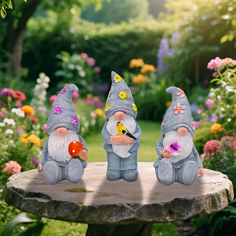 Gnome Figurine Set - Enchanted Garden Co.