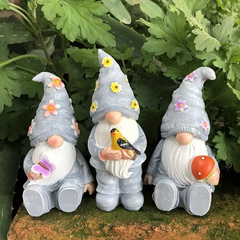 Gnome Figurine Set - Enchanted Garden Co.