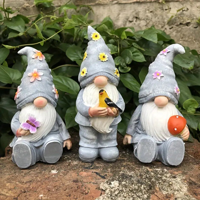 Gnome Figurine Set - Enchanted Garden Co.