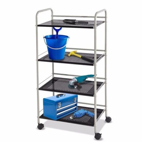4-Tier Rolling Storage Cart - LuxeOrganize