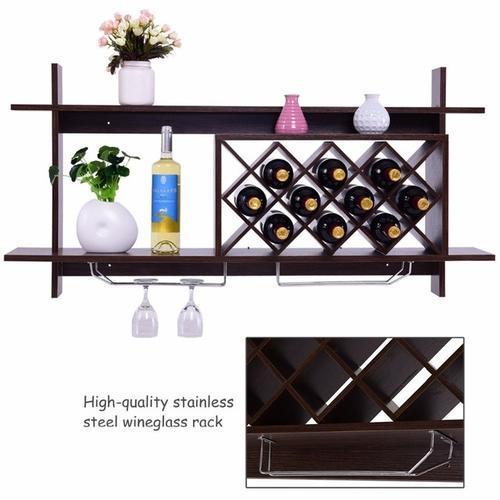 Hanging Wine Rack Shelf - VinElegance