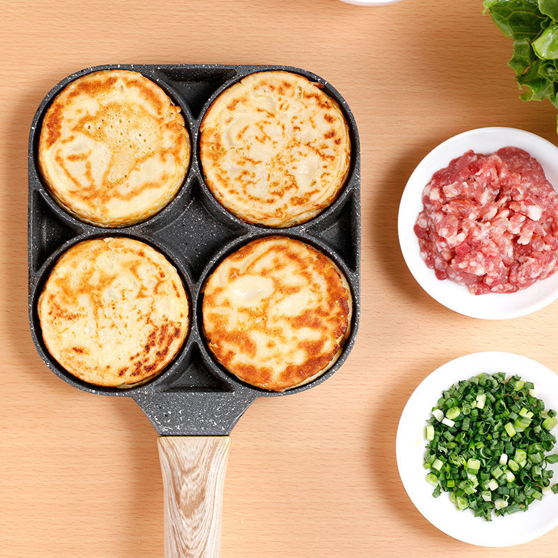 Four-Hole Frying Pan - CulinaryCraft