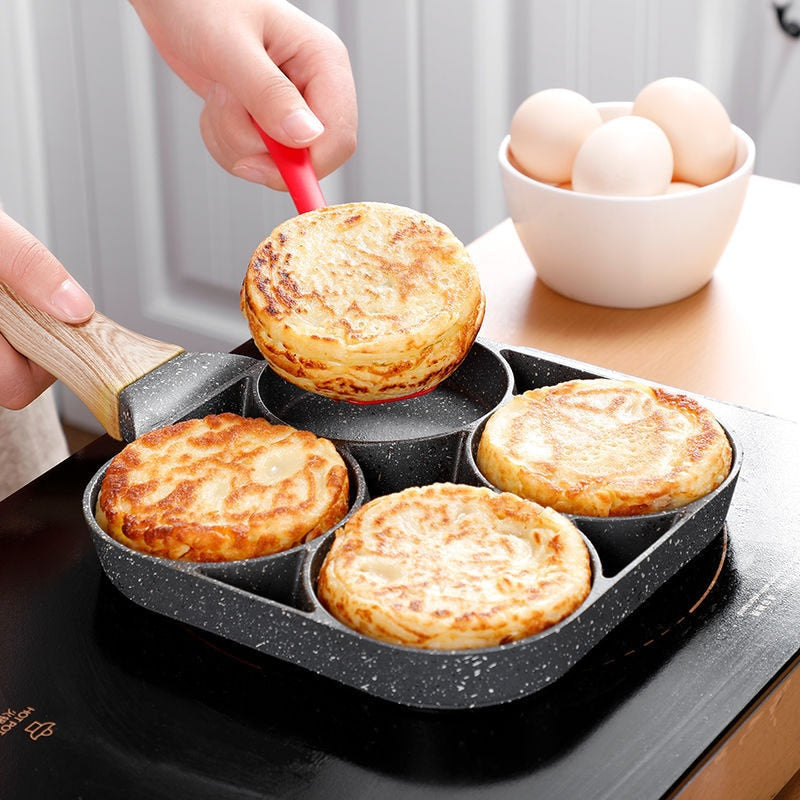 Four-Hole Frying Pan - CulinaryCraft