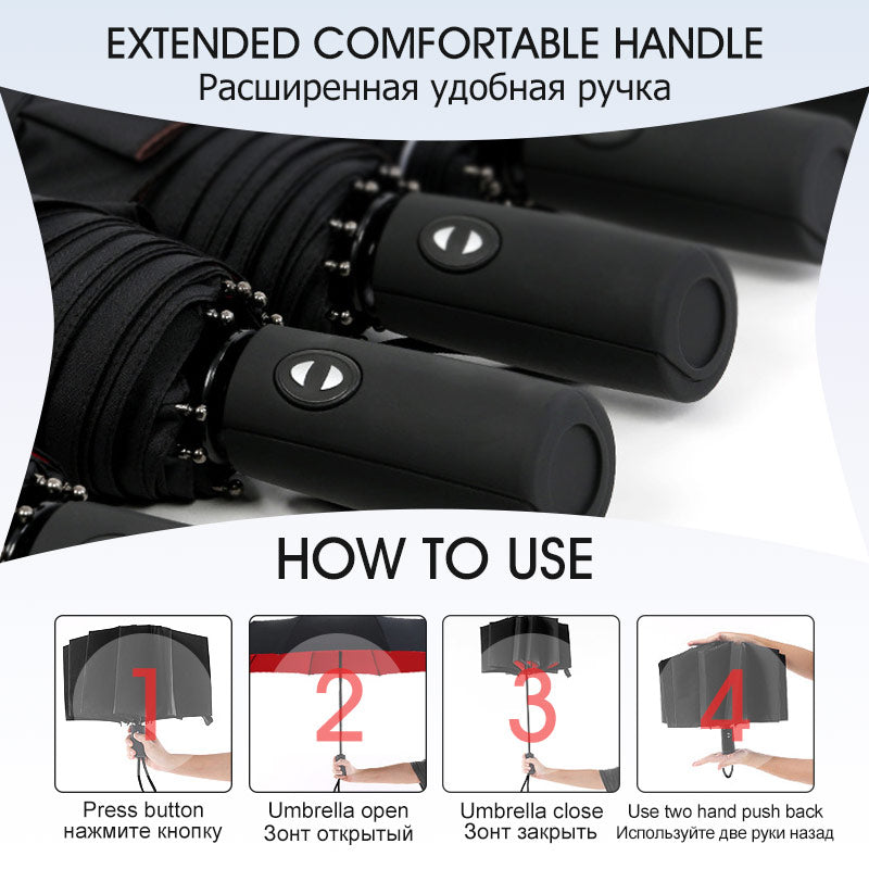 StormShield Windproof Umbrella - Premium Durability Design