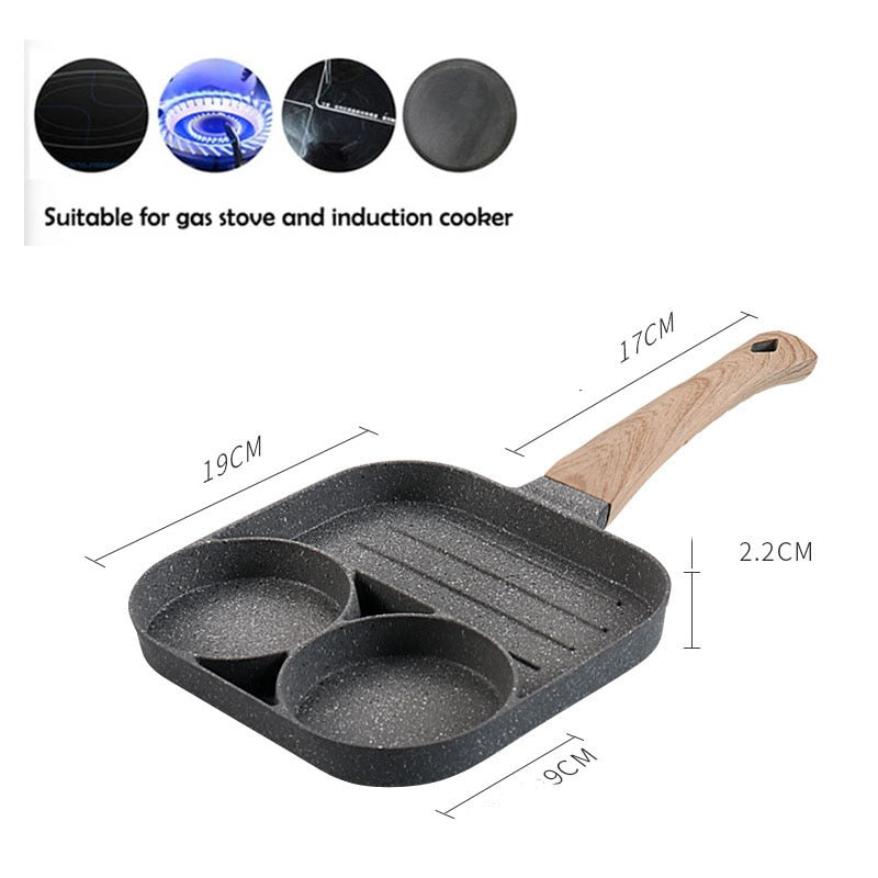 Four-Hole Frying Pan - CulinaryCraft