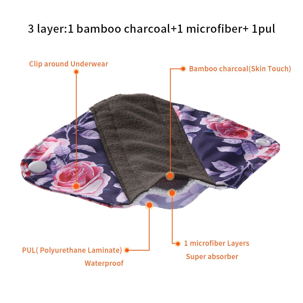 Organic Reusable Period Pads - EcoSoft Essentials