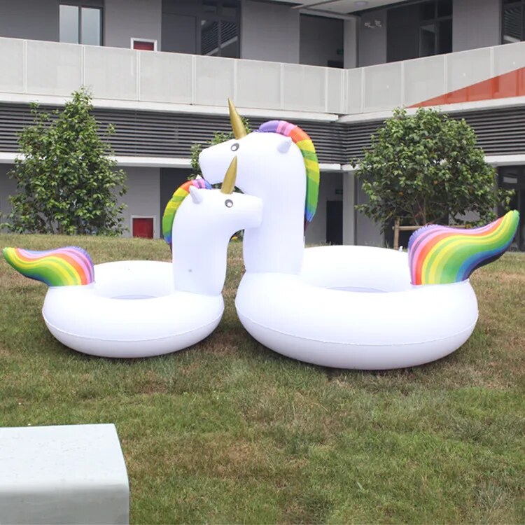 Giant Unicorn Pool Float - AquaDreams