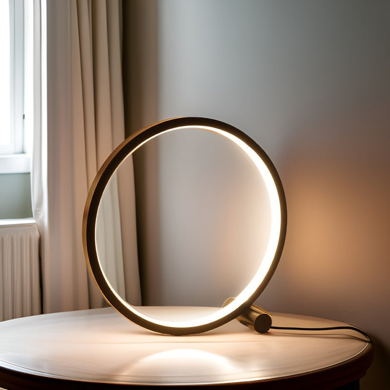 Dimmable Table Lamp - LumaNest EclipseAura