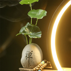 Serene White Deer Incense Lamps – TranquilGlow