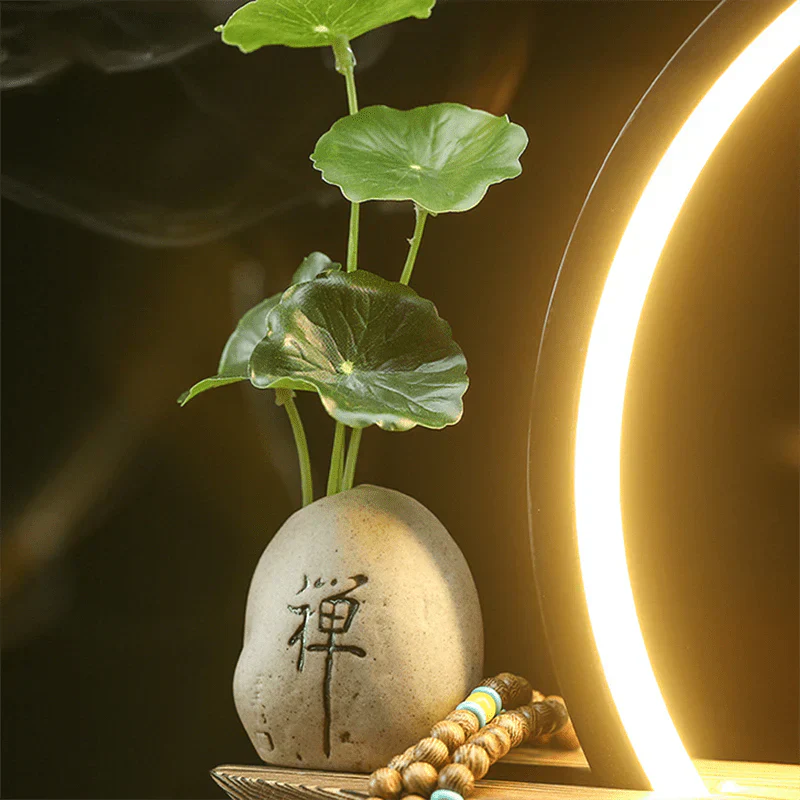 Serene White Deer Incense Lamps – TranquilGlow