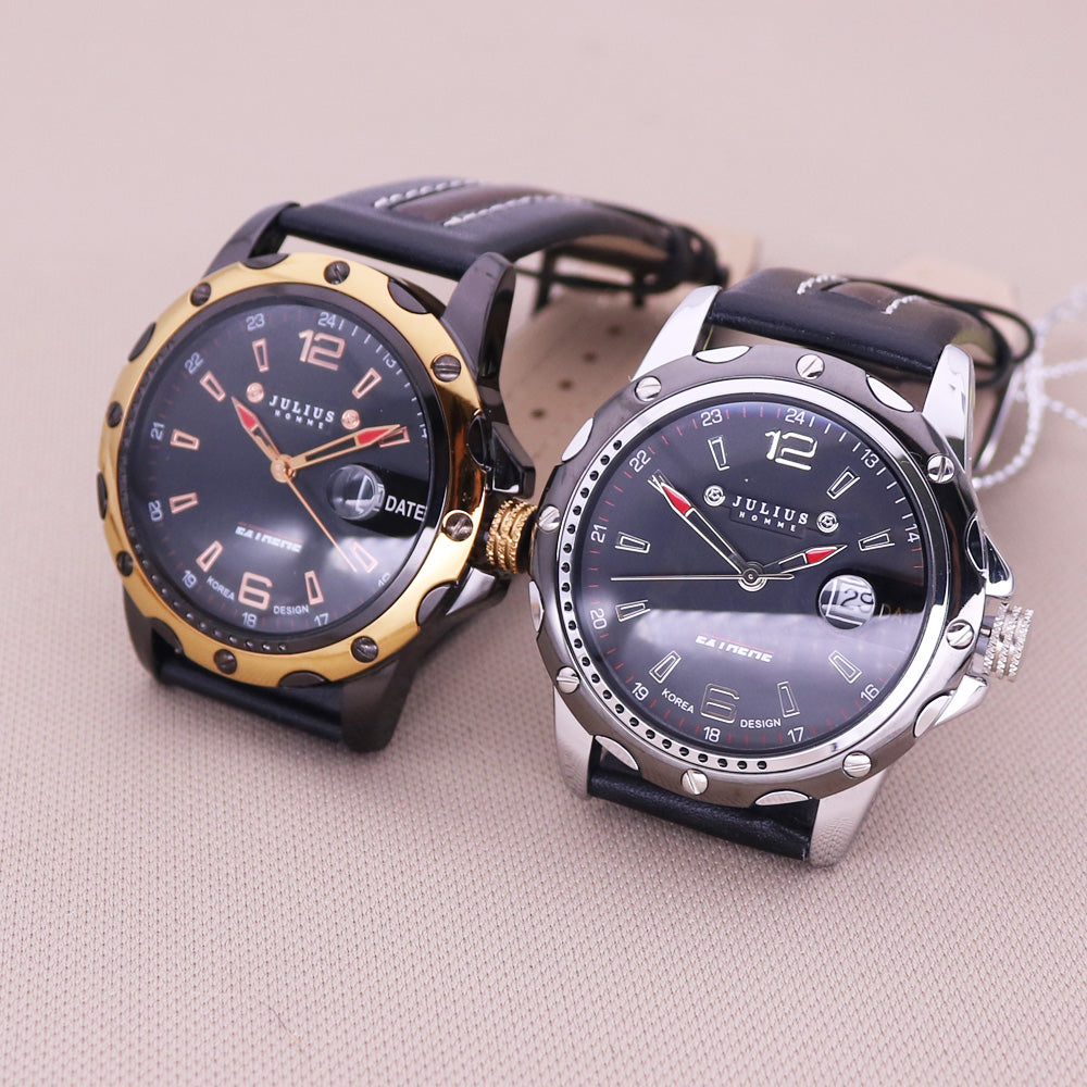Elegant Men's Wrist Watch - LuxeTime Collection