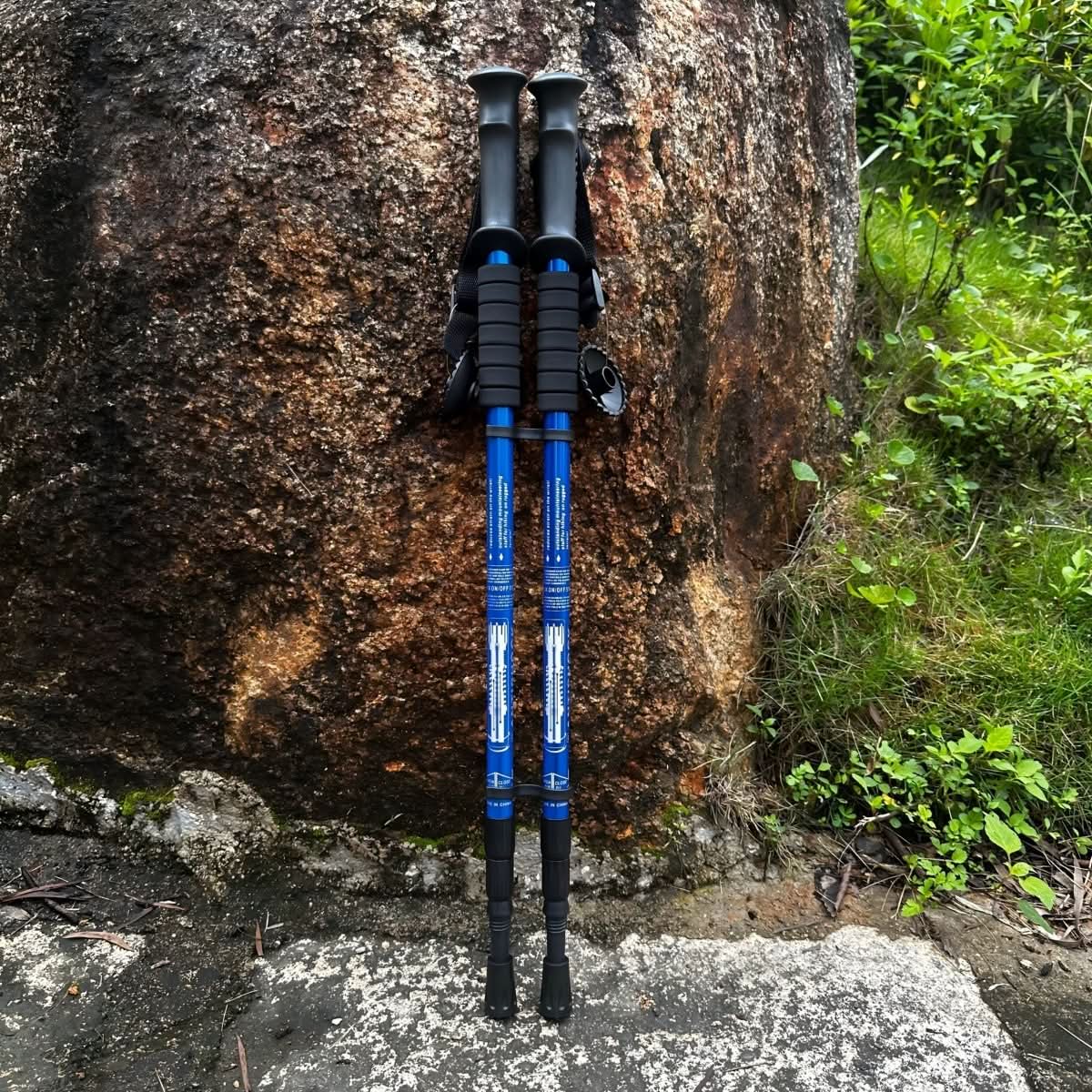 Trekking Poles - Elevate Gear Adjustable Aluminum Hiking Sticks