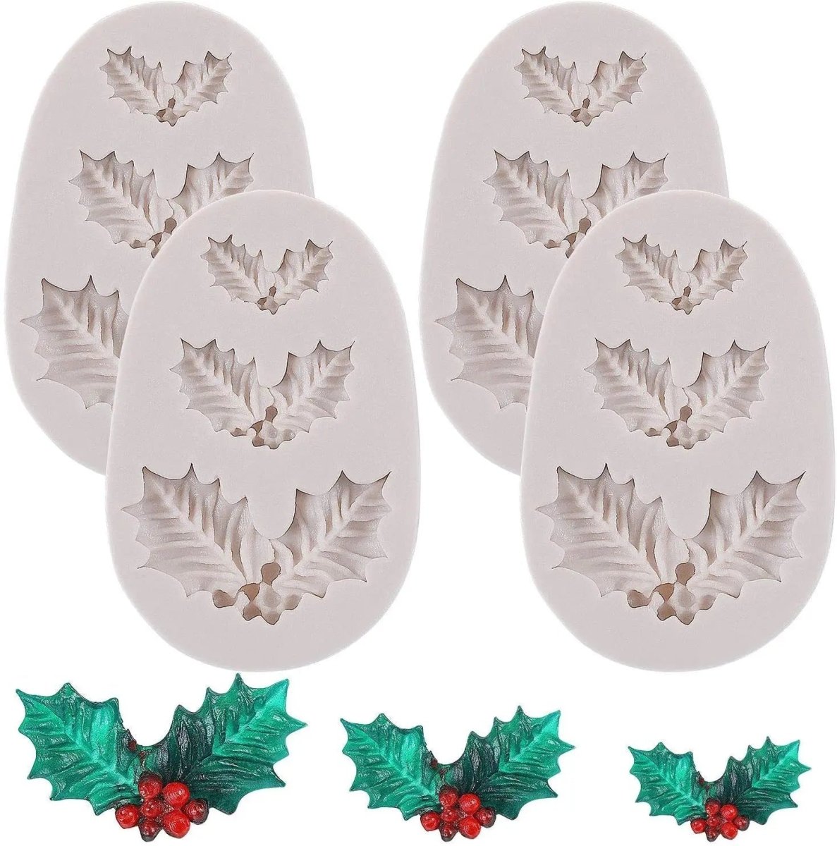 Christmas Bell Mold - FestiveBake Non-Stick Fondant & Chocolate