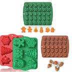 Christmas Silicone Molds Set - FestiveBake Creations