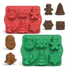 Christmas Silicone Molds Set - FestiveBake Creations