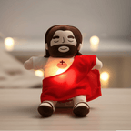 Serene Jesus Plush Toy - Heavenly Comfort Co.