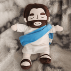 Serene Jesus Plush Toy - Heavenly Comfort Co.