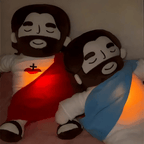 Serene Jesus Plush Toy - Heavenly Comfort Co.