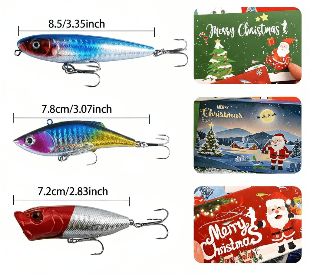 Fishing Reel Gift Set - AquaQuest Premium Advent Calendar