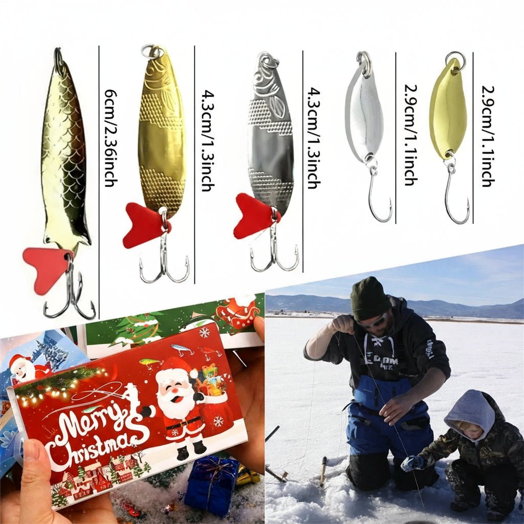 Fishing Reel Gift Set - AquaQuest Premium Advent Calendar