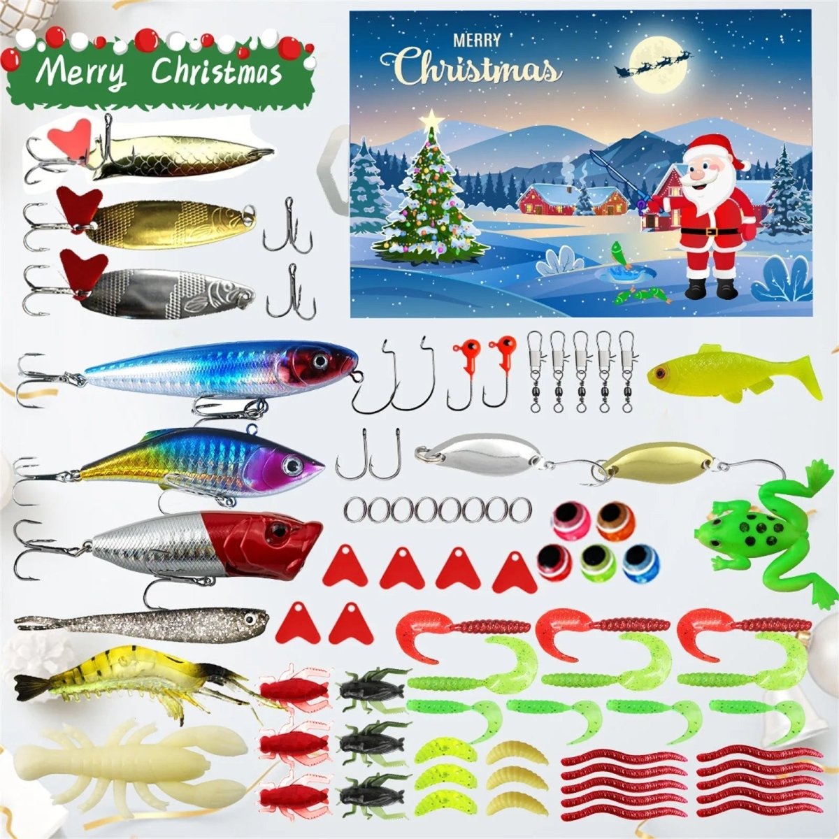 Fishing Reel Gift Set - AquaQuest Premium Advent Calendar