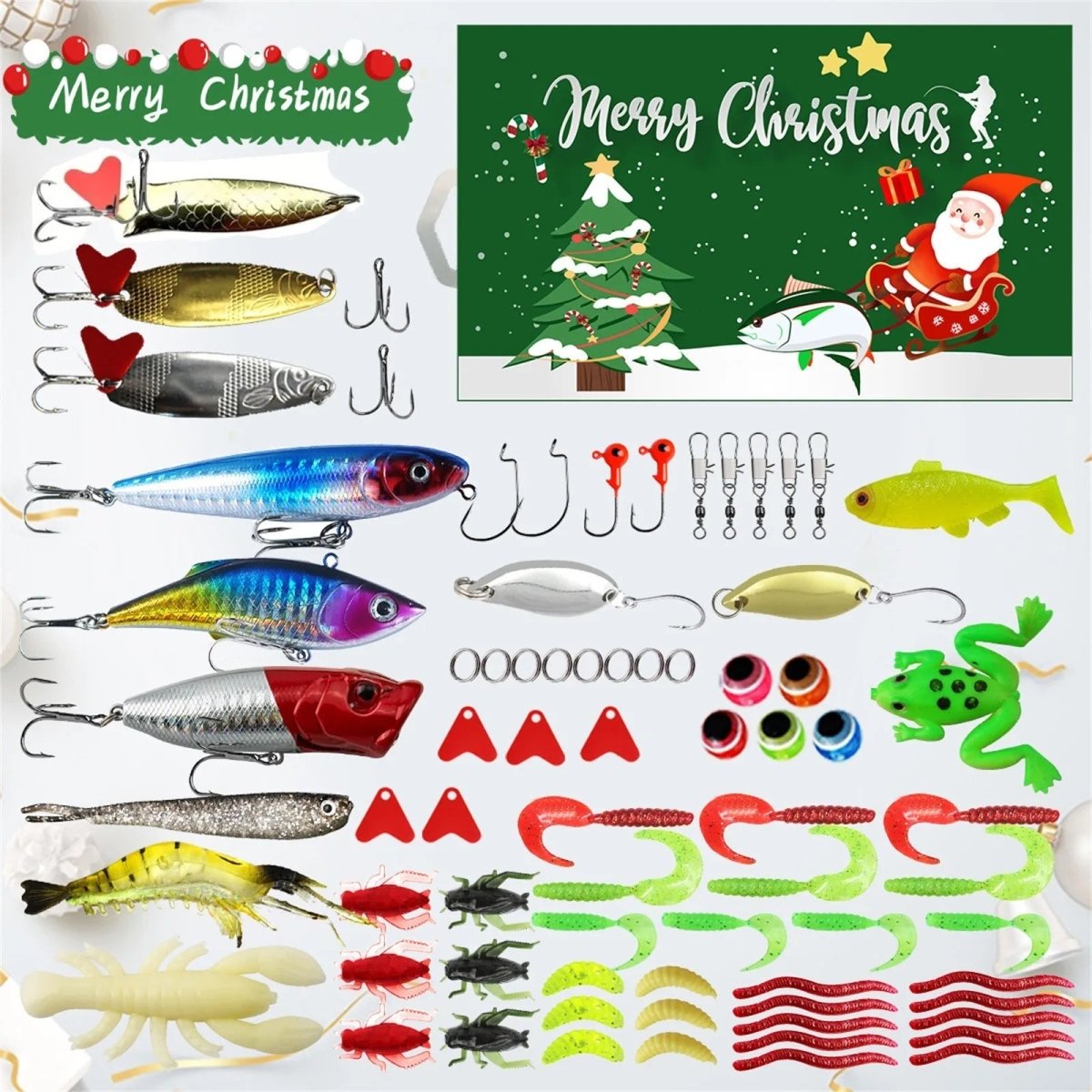 Fishing Reel Gift Set - AquaQuest Premium Advent Calendar