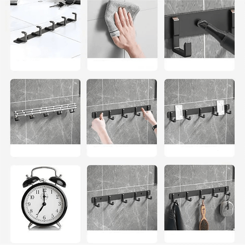 Coat Rack Organizer - LuxeHome Stylish Wall Hooks