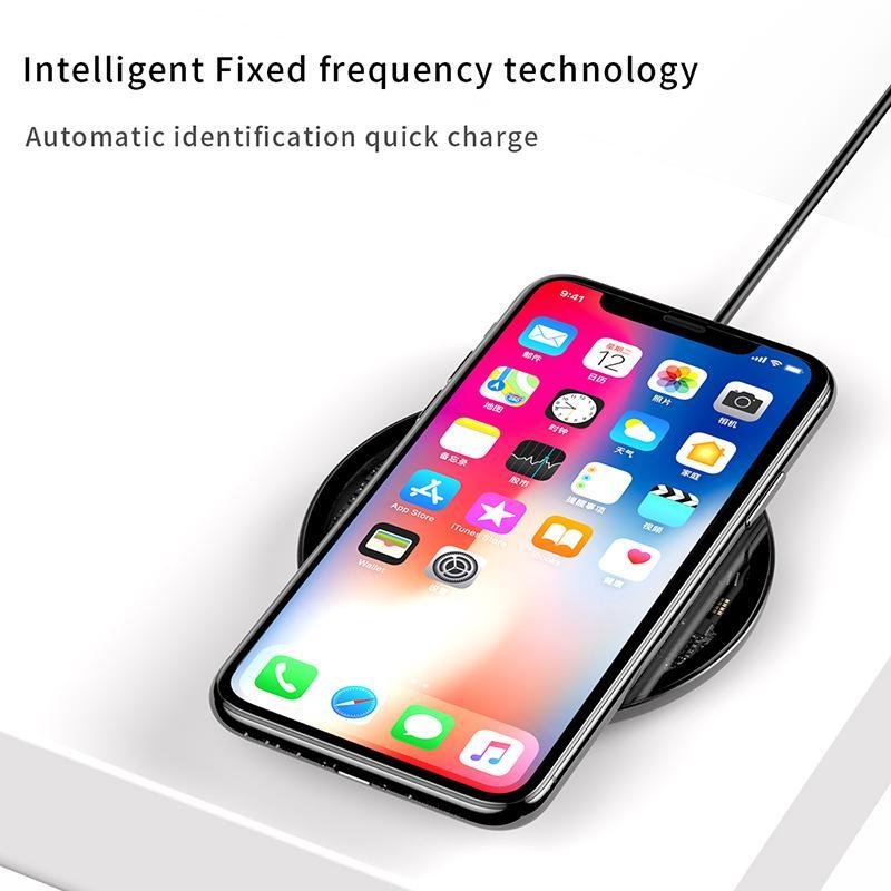 Qi Wireless Charging Pad - LuxeCharge Essentials