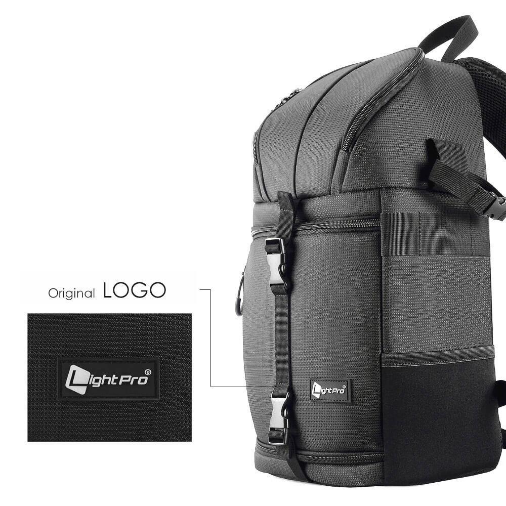 DSLR Camera Sling Bag - LuxeGear with Quick Access Design