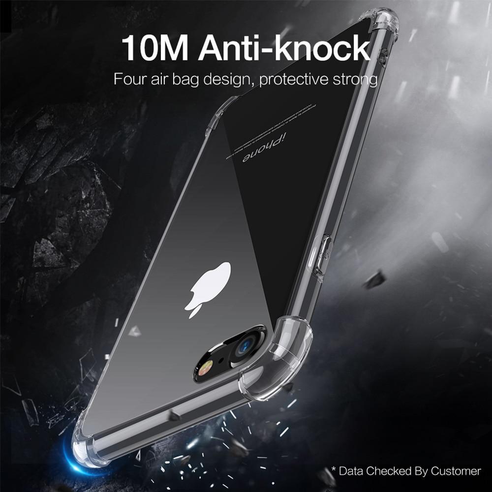 Shock Proof Silicone Case for iPhone - LuxeGuard