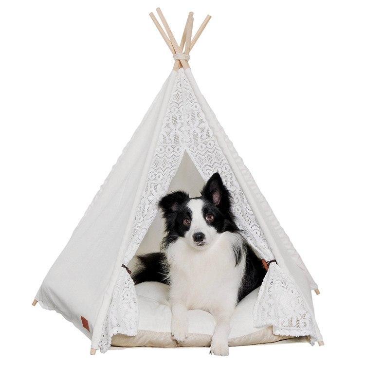 Cozy Tepee Pet Tent - Pawsitive Haven