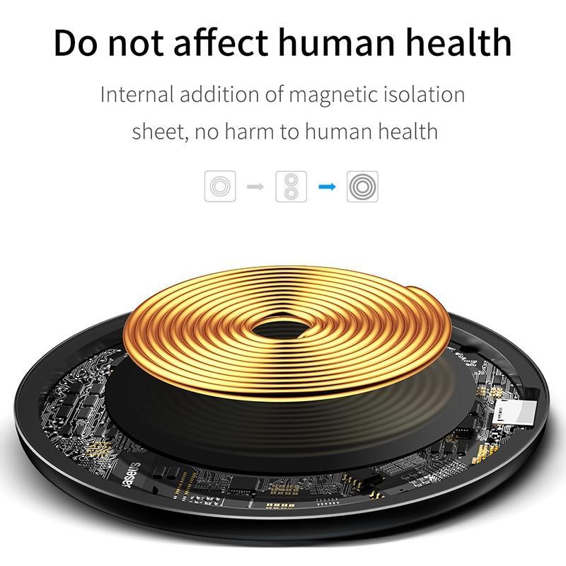 Qi Wireless Charging Pad - LuxeCharge Essentials