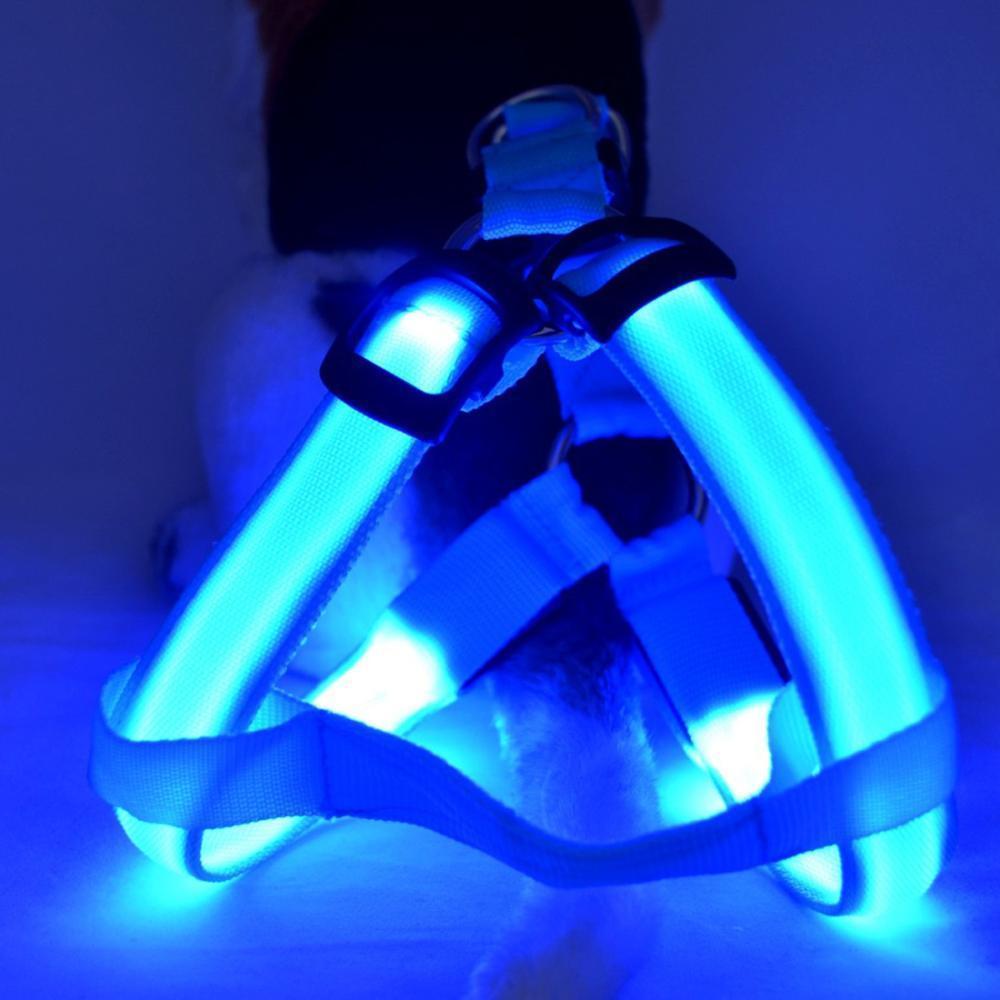 LED Dog Harness - LuminaPaws