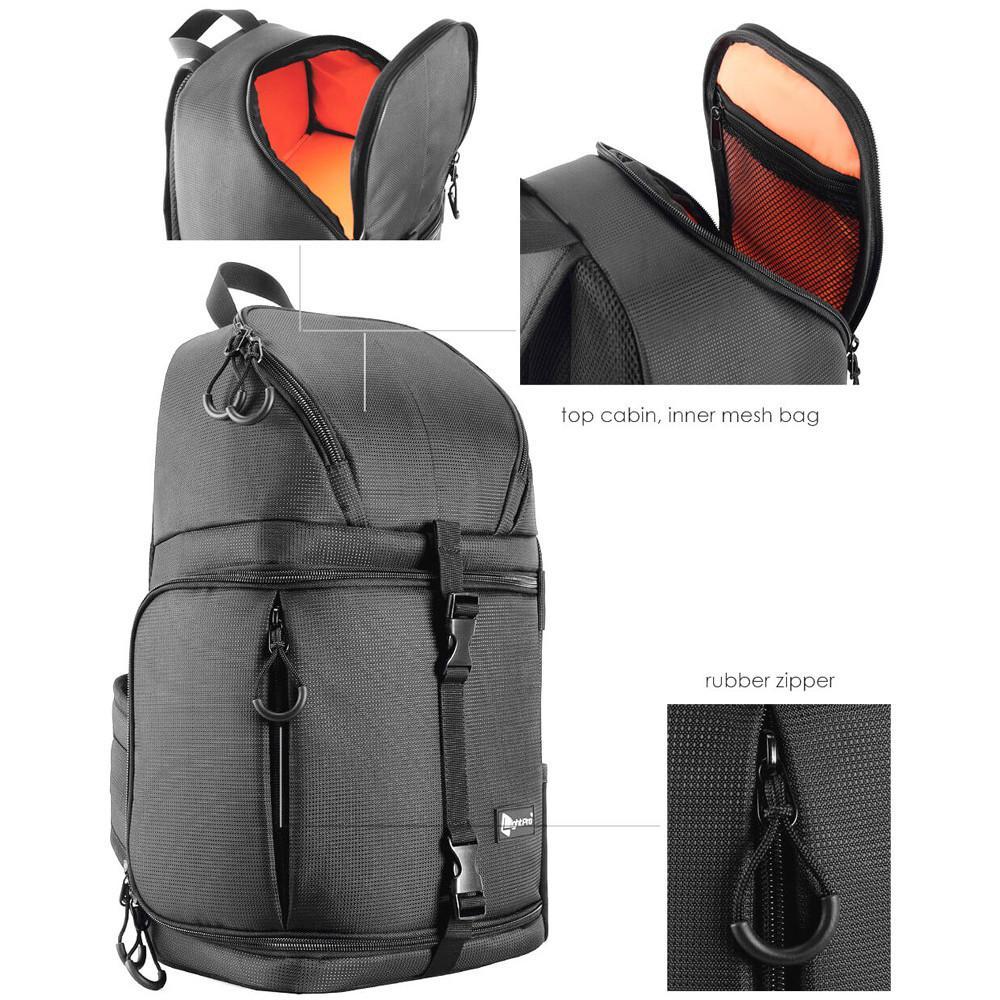 DSLR Camera Sling Bag - LuxeGear with Quick Access Design
