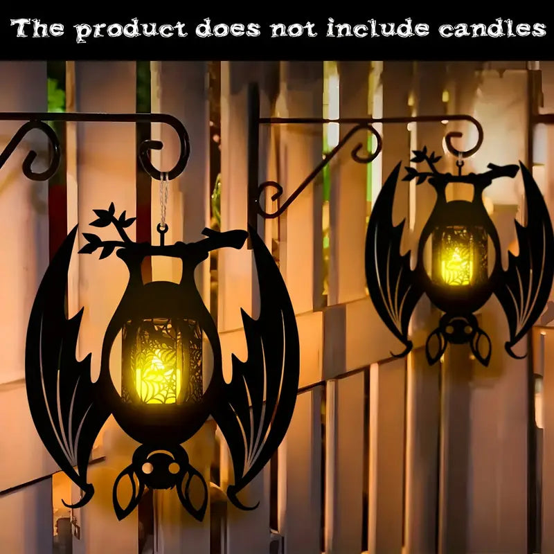 Luminous Bat Lantern Candle Holder - EmberGlow