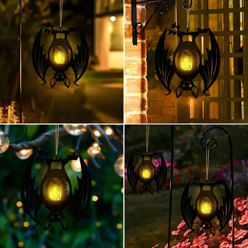 Luminous Bat Lantern Candle Holder - EmberGlow