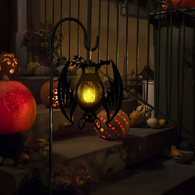 Luminous Bat Lantern Candle Holder - EmberGlow