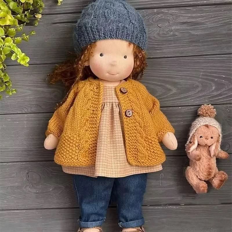 Waldorf Doll - LumaCraft Handmade Cotton Doll with Accessories