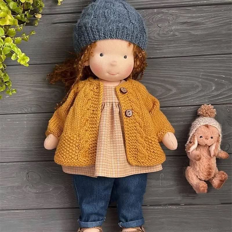 Waldorf Doll - LumaCraft Handmade Cotton Doll with Accessories