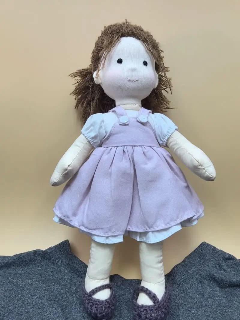 Waldorf Doll - LumaCraft Handmade Cotton Doll with Accessories