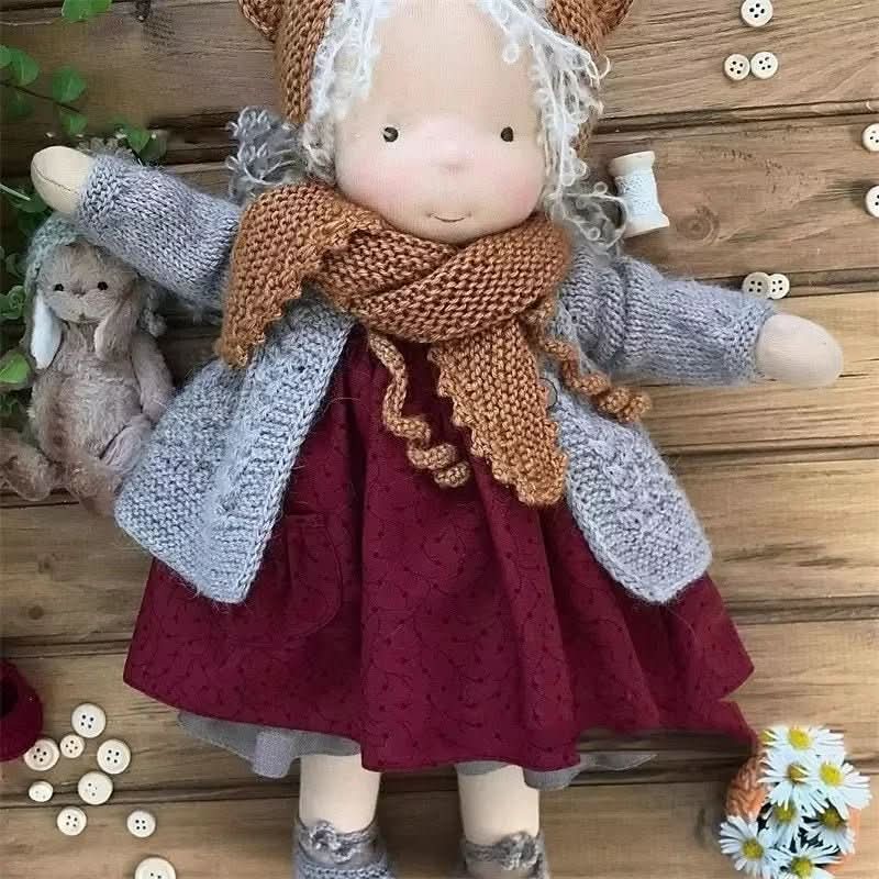 Waldorf Doll - LumaCraft Handmade Cotton Doll with Accessories