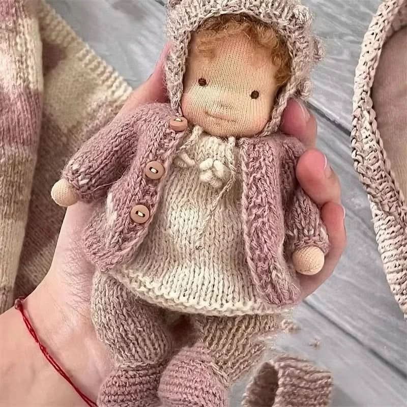 Waldorf Doll - LumaCraft Handmade Cotton Doll with Accessories